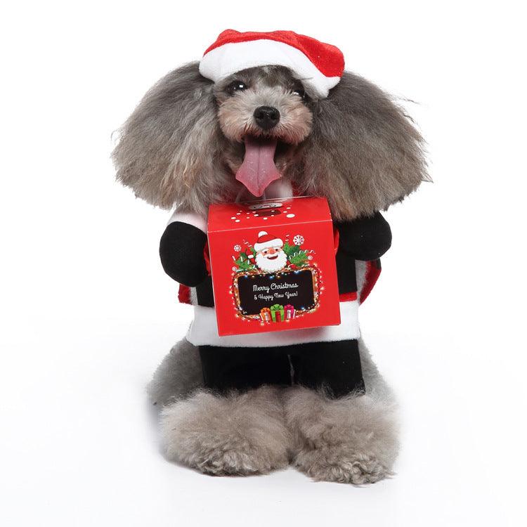 Funny Cosplay Pet Costume Set: Cute Cartoon Dog Outfit For Halloween And Christmas Dress-Up-4