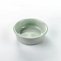Metal dog bowl